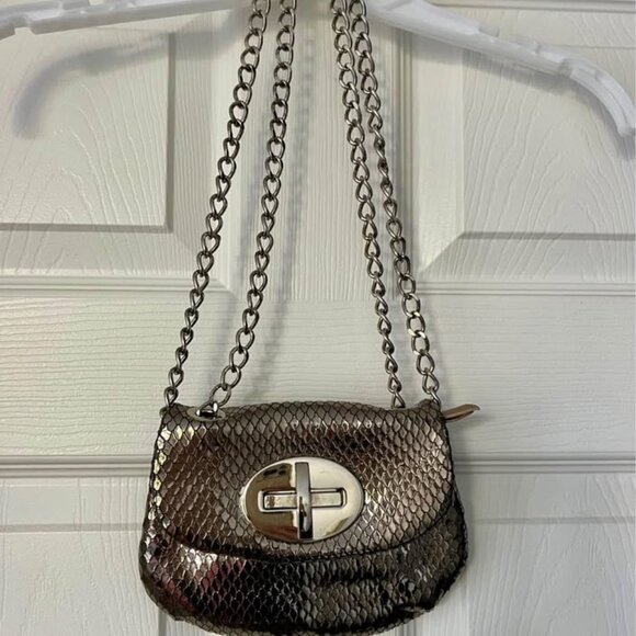 Stuart Weitzman Handbags - Stuart Weitzman Metallic Crossbody Bag